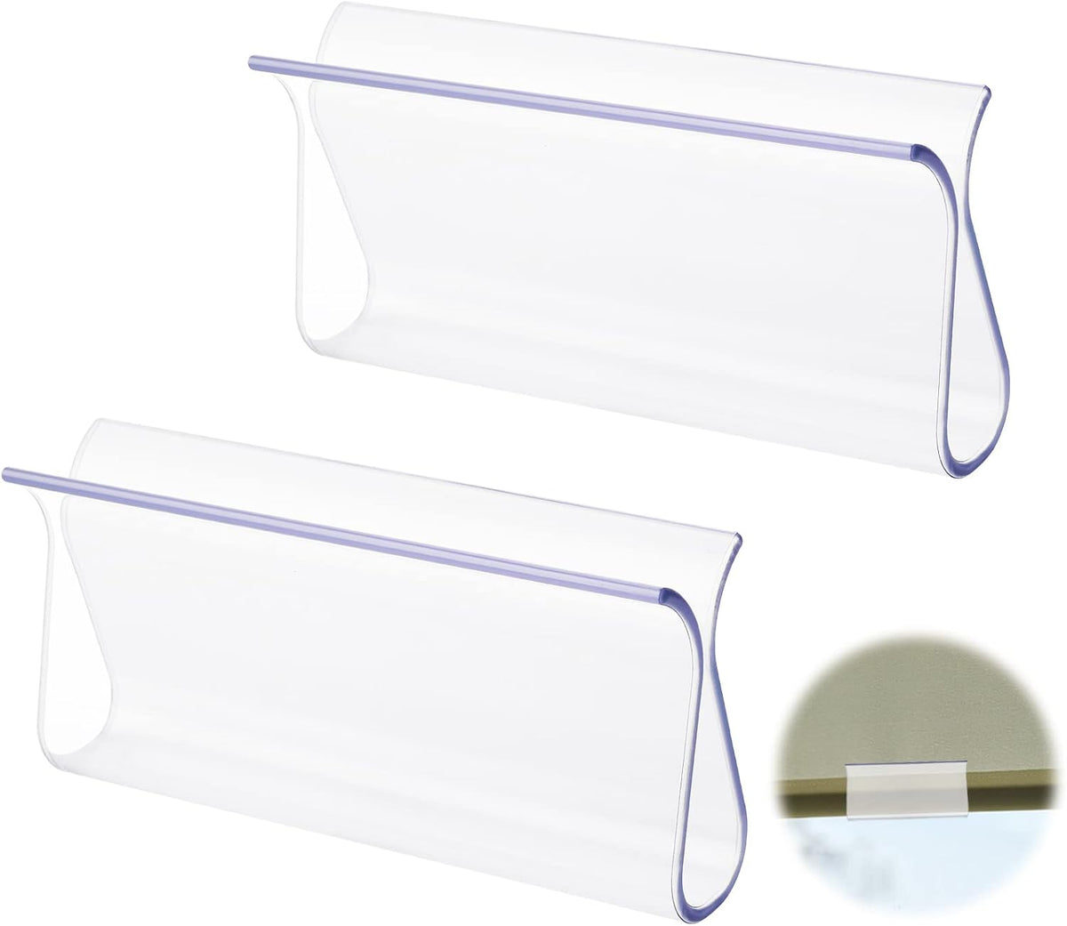 2 Pieces Window Shades for Home, Roller Window Shades Shade Pull Blinds Shades R Type Lifting Clamp Pull Shade Grips for Roller Shades Window Blinds Rolling Curtain Accessories