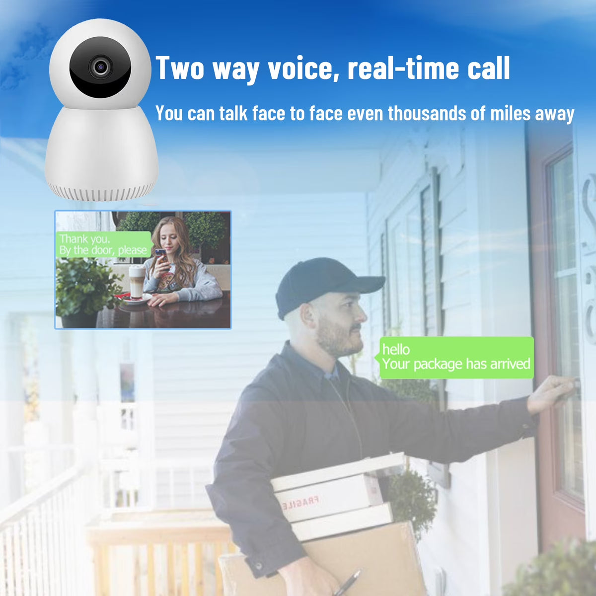 Security Cameras Wireless Wifi,Surveilance Camera,4Ghz Wifi Night Vision 360 Smart Pet/Baby Monitors,Indoor Security Camera for Home