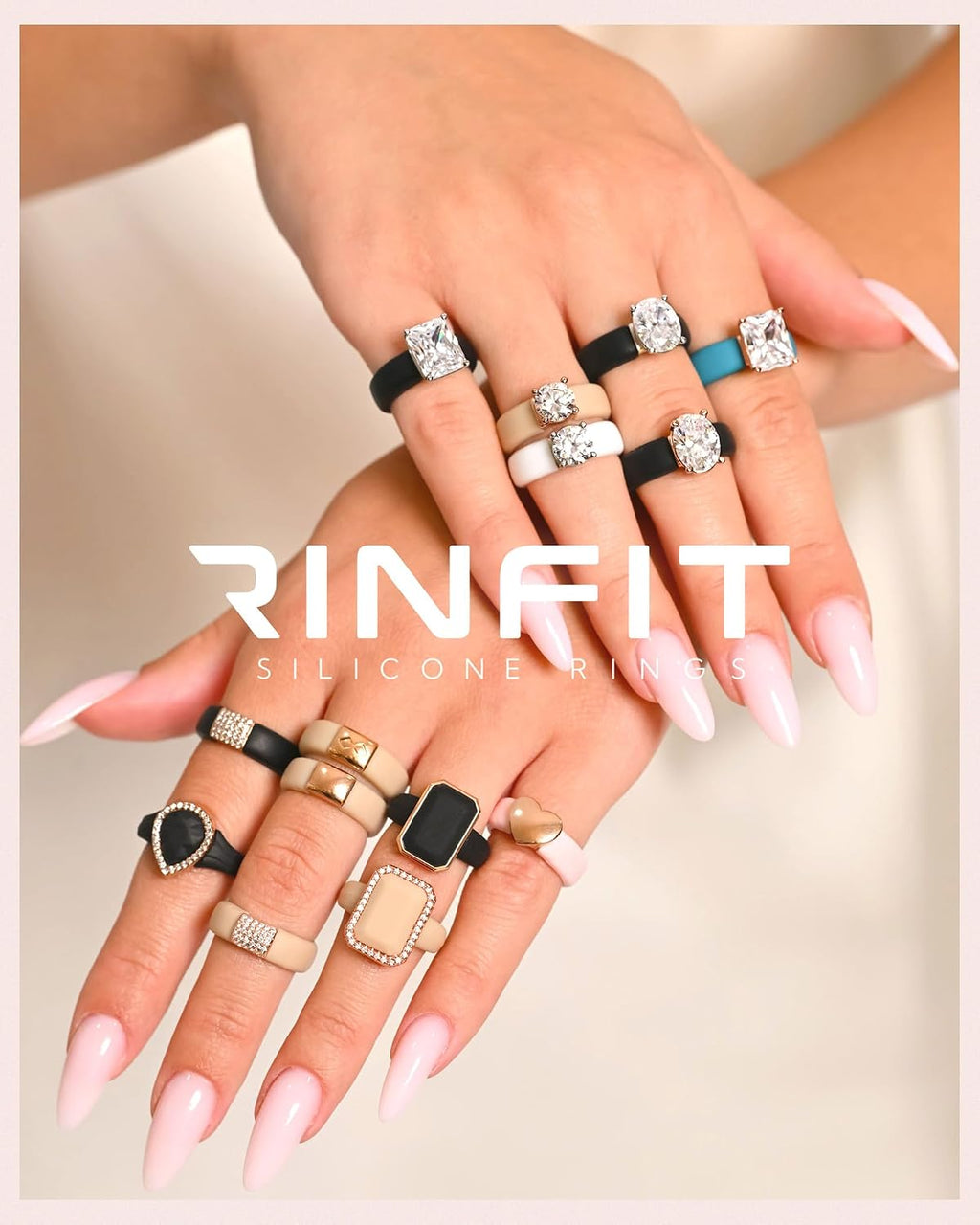 Infinity Silicone Ring for Women