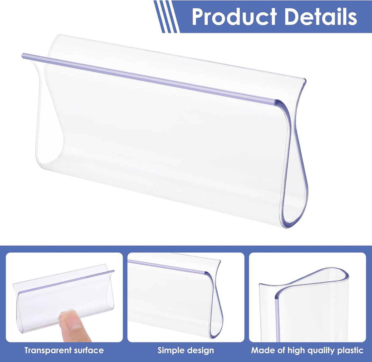 2 Pieces Window Shades for Home, Roller Window Shades Shade Pull Blinds Shades R Type Lifting Clamp Pull Shade Grips for Roller Shades Window Blinds Rolling Curtain Accessories