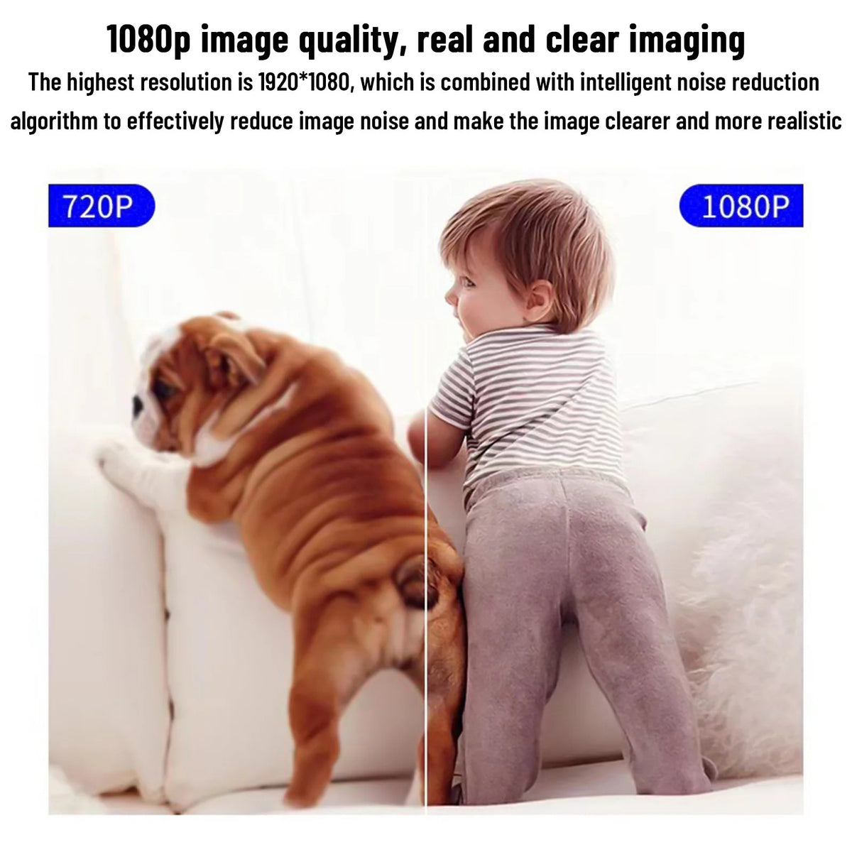 Security Cameras Wireless Wifi,Surveilance Camera,4Ghz Wifi Night Vision 360 Smart Pet/Baby Monitors,Indoor Security Camera for Home