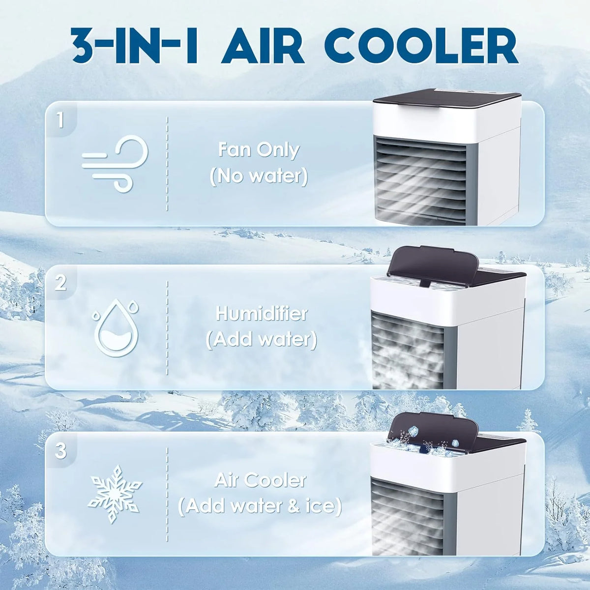 Mini Air Conditioner Air Cooler