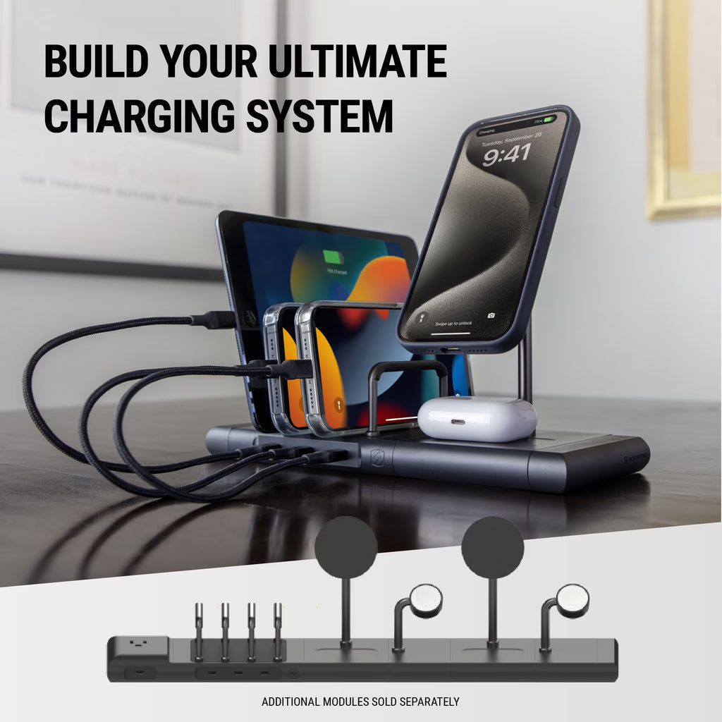 BL2KIT3 Baselynx™ 2.0 Charging System W/ Qi2 Wireless Stand, Pad & USB-C Vertical Station