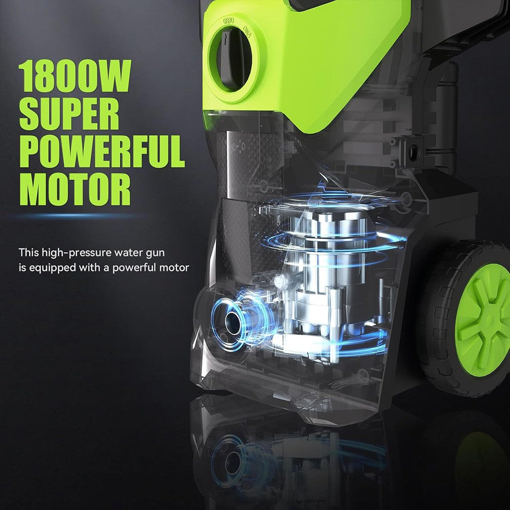 Electric Pressure Washer 5000 PSI High Pressure Washer Portable Powered Washer